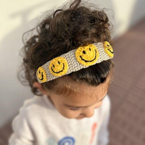 Diadema Crochet Smile